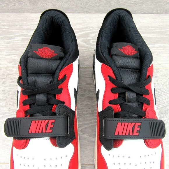 Air Jordan Legacy 312 Low Sneakers Men's Size 13 Black White Red NEW - Picture 7 of 15